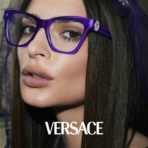 versace ladies glasses frames|versace clear frame eyeglasses.